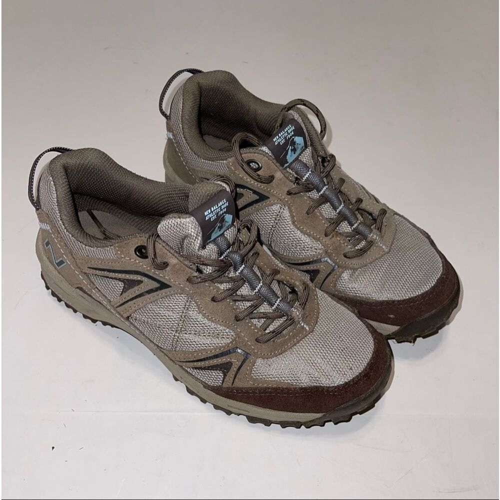 New Balance 659 Womens 8D Trail Walking‎ Shoes Brown Mesh Suede Outdoor Comfort